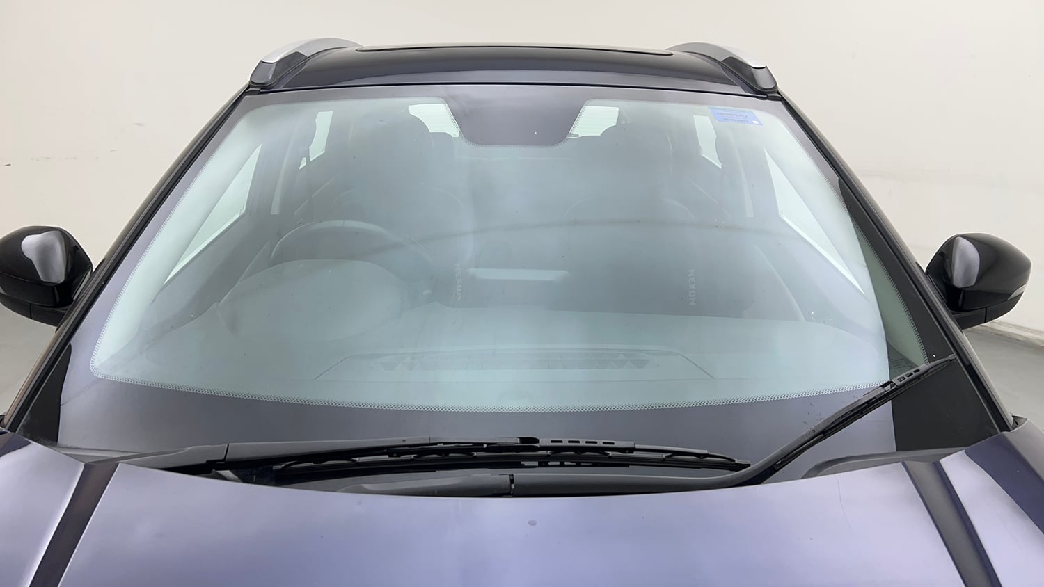 Used 2022 Tata Nexon XZA Plus (HS) Petrol Automatic exterior FRONT WINDSHIELD VIEW