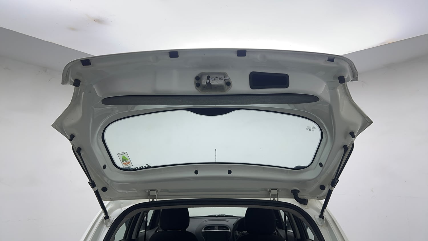 Used 2023 Tata Tiago XT (O) Petrol Manual interior DICKY DOOR OPEN VIEW