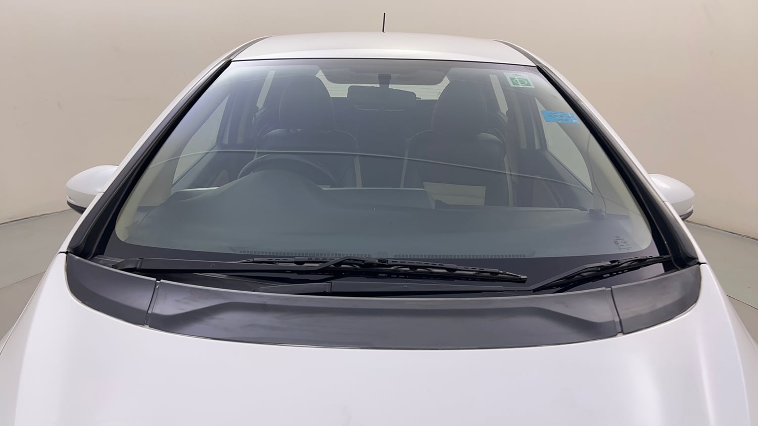 Used 2018 Honda Jazz V AT Petrol Petrol Automatic exterior FRONT WINDSHIELD VIEW