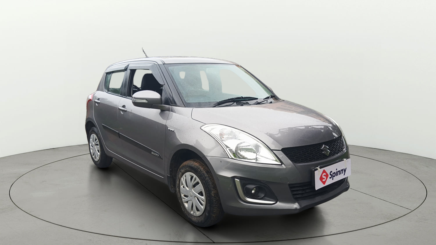 Used 2015 Maruti Suzuki Swift VXi Petrol Manual exterior RIGHT FRONT CORNER VIEW