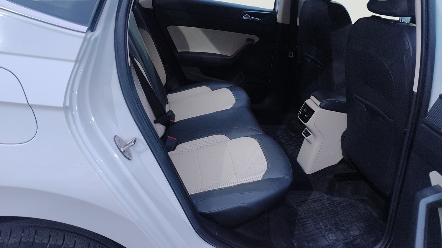 Used 2022 Skoda Slavia Style 1.0L TSI MT Petrol Manual interior RIGHT SIDE REAR DOOR CABIN VIEW
