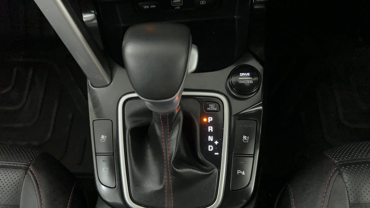 Used 2023 Kia Seltos GTX Plus 1.5 Diesel AT Diesel Automatic interior GEAR  KNOB VIEW