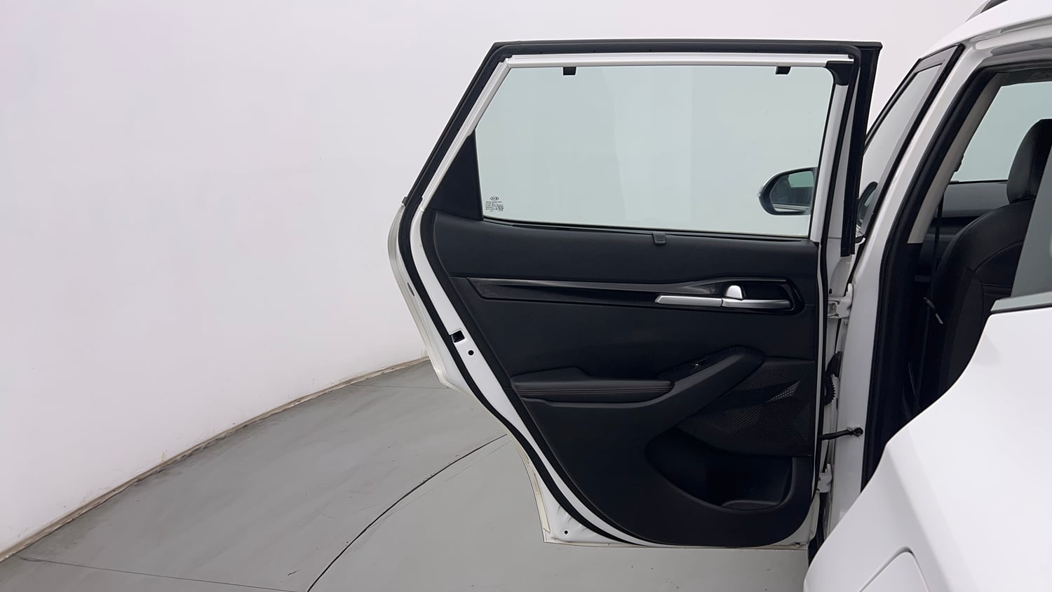 Used 2020 Kia Seltos GTX 1.4 Petrol Manual interior LEFT REAR DOOR OPEN VIEW