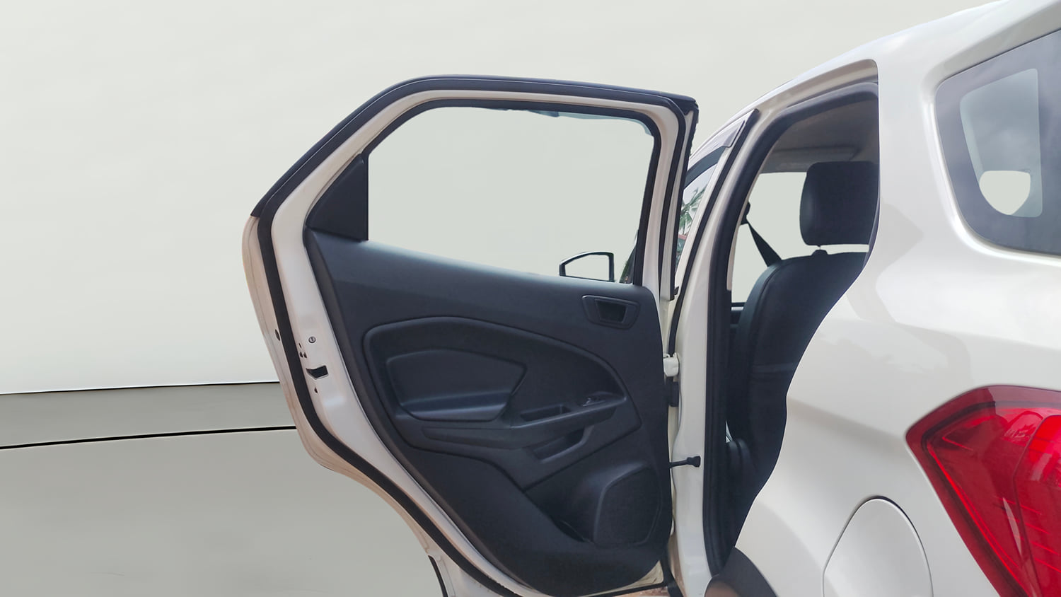 Used 2020 Ford EcoSport Ambiente 1.5L TDCi Diesel Manual interior LEFT REAR DOOR OPEN VIEW