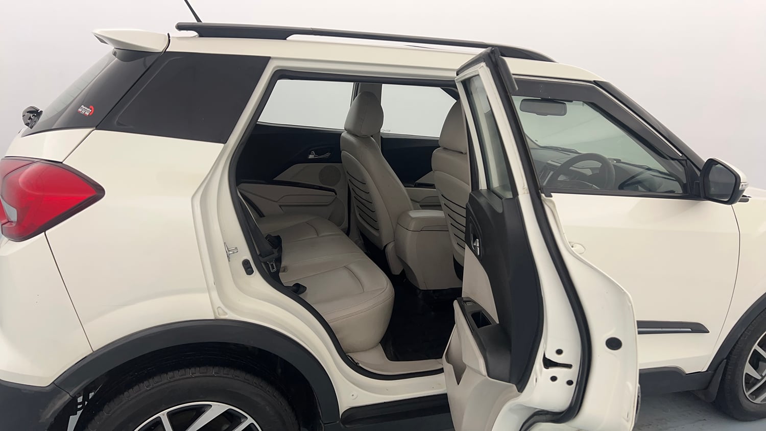 Used 2022 Mahindra XUV 300 W8 (O) 1.2 Petrol Petrol Manual interior RIGHT SIDE REAR DOOR CABIN VIEW