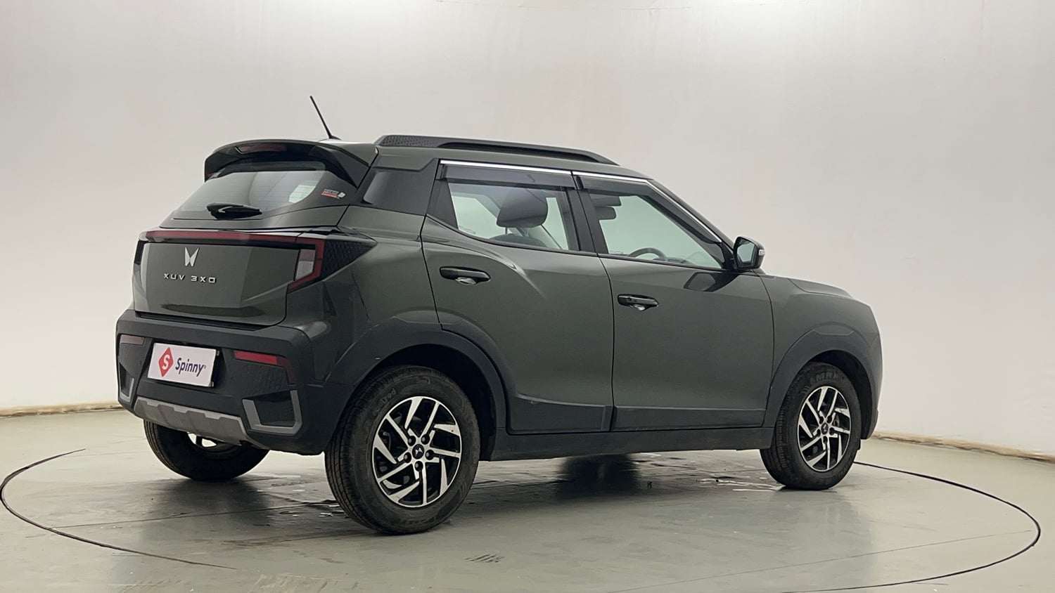 Used 2024 Mahindra XUV 3XO AX5 1.2 Petrol Petrol Manual exterior RIGHT REAR CORNER VIEW