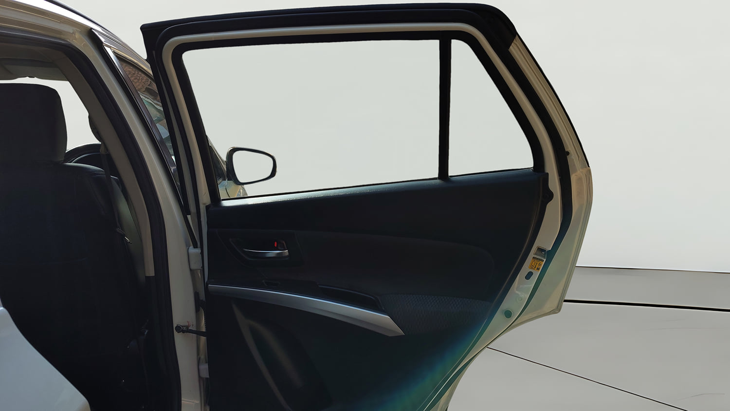 Used 2021 Maruti Suzuki S-Cross Zeta Petrol Manual interior RIGHT REAR DOOR OPEN VIEW