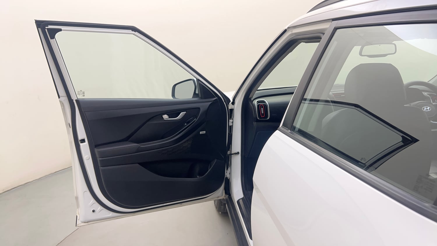 Used 2022 Hyundai Creta SX (O) 1.4 Turbo 7 DCT Petrol Automatic interior LEFT FRONT DOOR OPEN VIEW