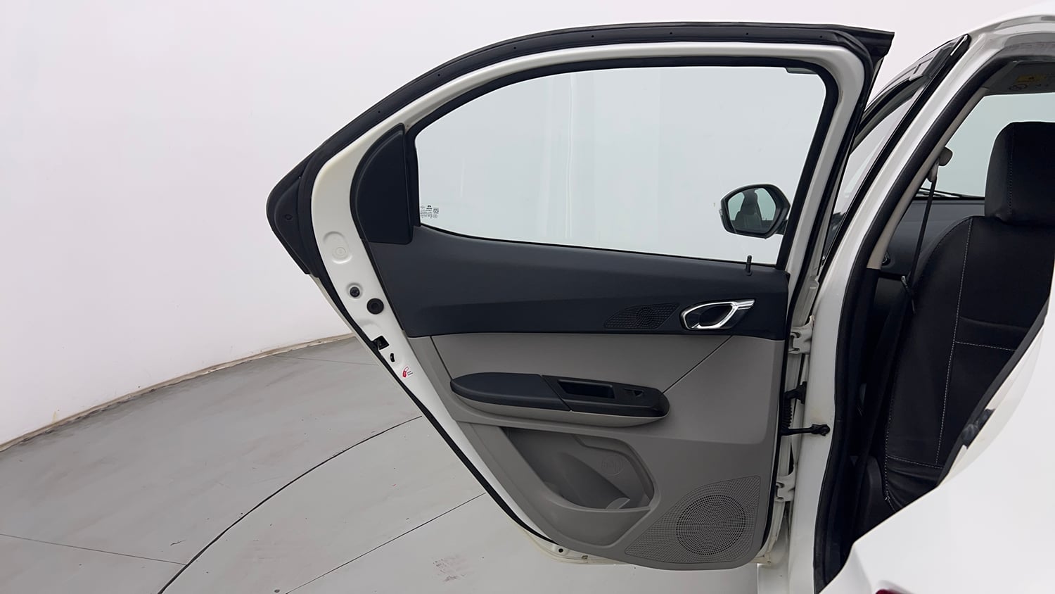 Used 2018 Tata Tiago Revotron XZ Petrol Manual interior LEFT REAR DOOR OPEN VIEW