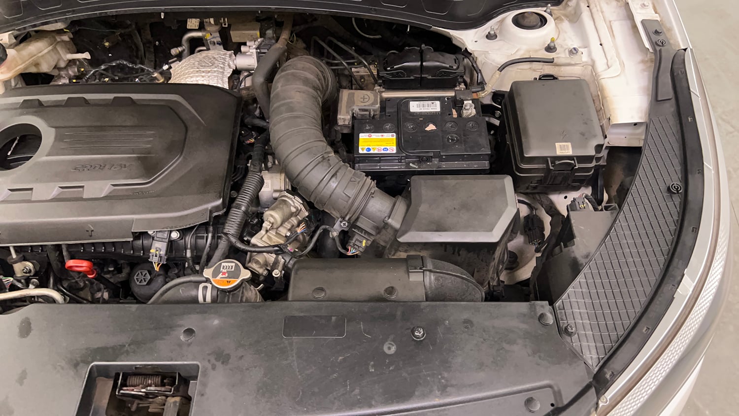 Used 2023 Kia Seltos GTX Plus 1.5 Diesel AT Diesel Automatic engine ENGINE LEFT SIDE VIEW