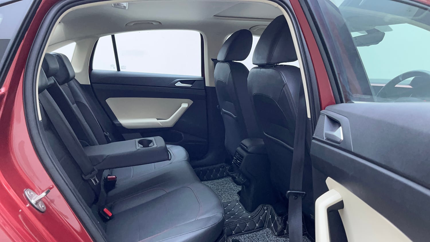 Used 2023 Volkswagen Virtus GT Plus 1.5 TSI EVO DSG Petrol Automatic interior RIGHT SIDE REAR DOOR CABIN VIEW