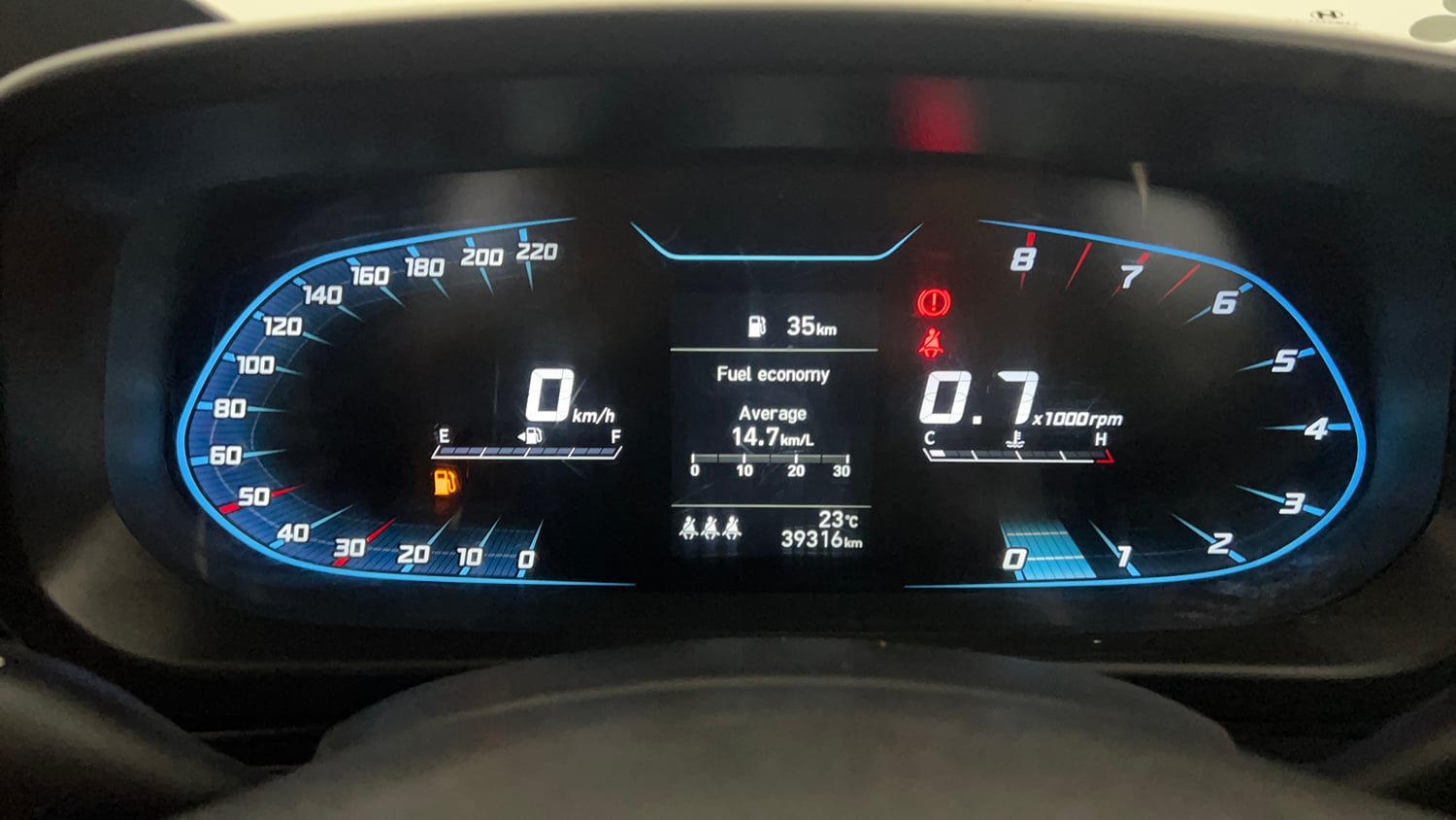 Used 2023 Hyundai i20 Sportz 1.2 MT Petrol Manual interior CLUSTERMETER VIEW