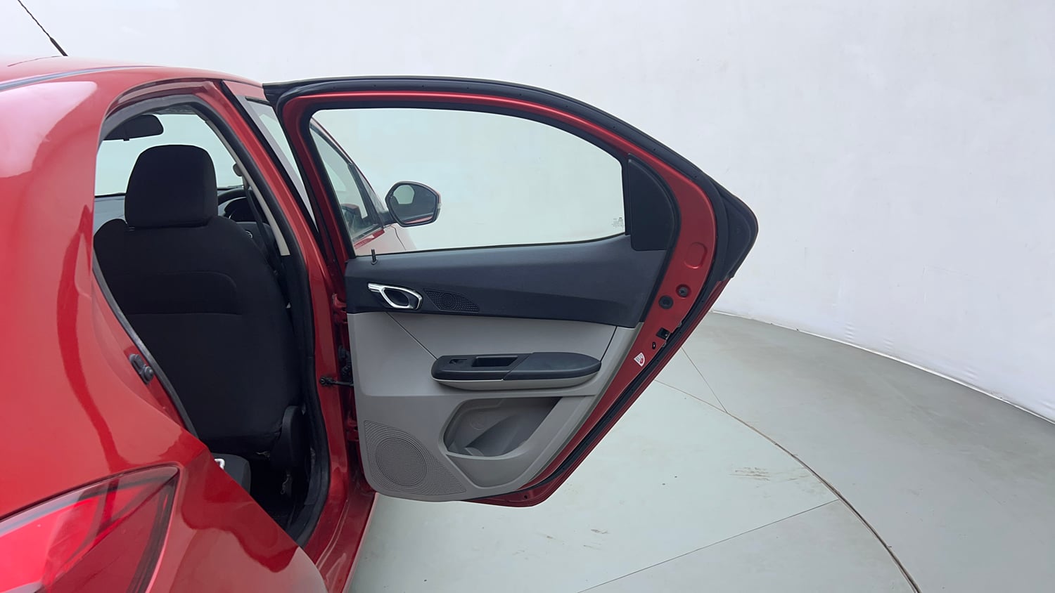 Used 2018 Tata Tiago Revotron XZA Petrol Automatic interior RIGHT REAR DOOR OPEN VIEW