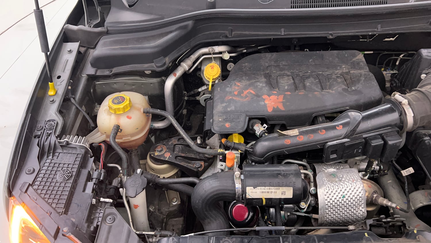 Used 2024 Mahindra XUV 3XO AX5 1.2 Petrol Petrol Manual engine ENGINE RIGHT SIDE VIEW
