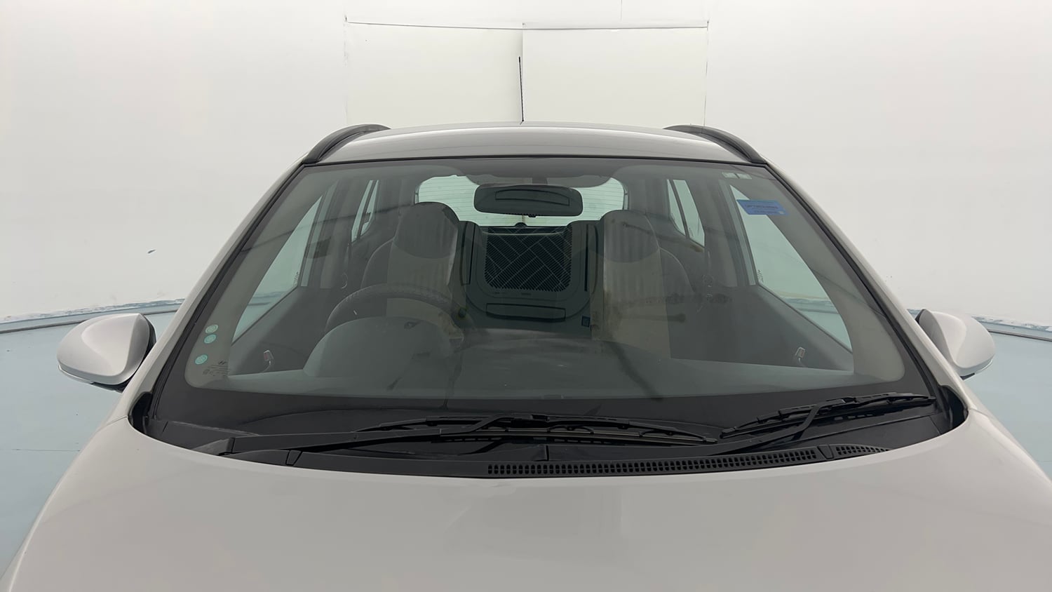 Used 2016 Hyundai Grand i10 Sportz 1.2 Kappa VTVT Petrol Manual exterior FRONT WINDSHIELD VIEW