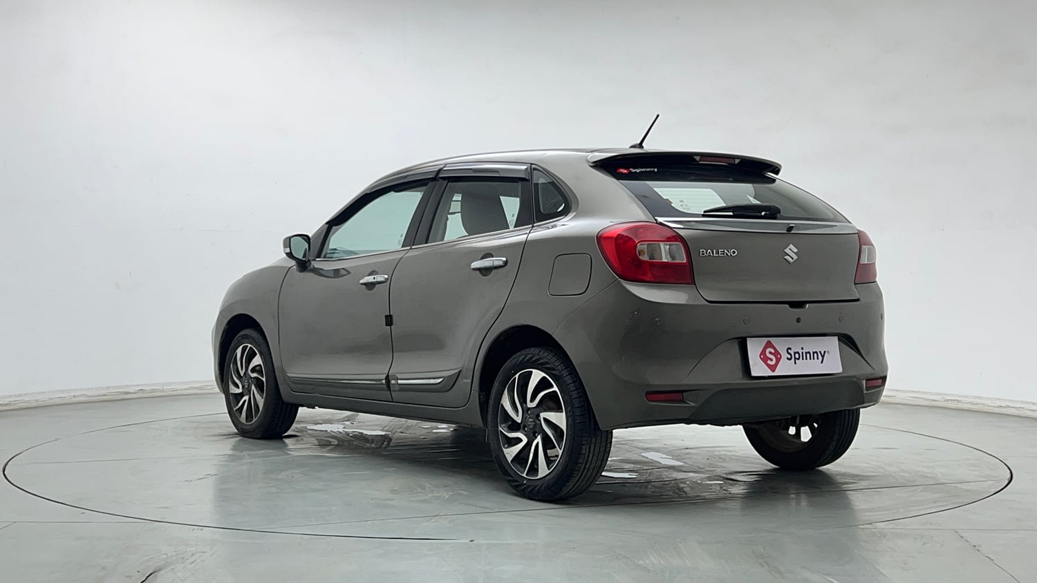 Used 2019 Maruti Suzuki Baleno Zeta Petrol Manual exterior LEFT REAR CORNER VIEW