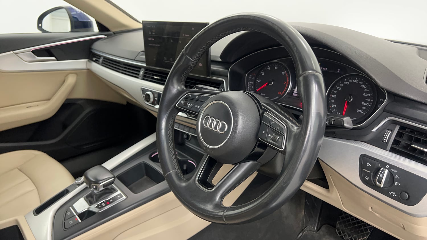 Used 2021 Audi A4 Premium Plus 40 TFSI Petrol Automatic interior STEERING VIEW
