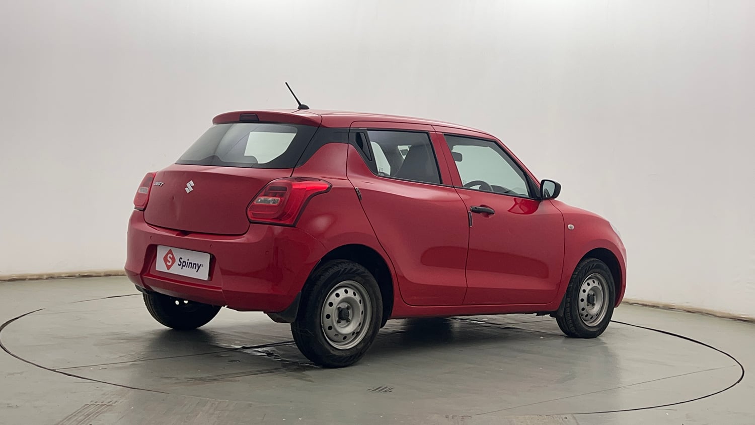 Used 2021 Maruti Suzuki Swift LXi Petrol Manual exterior RIGHT REAR CORNER VIEW