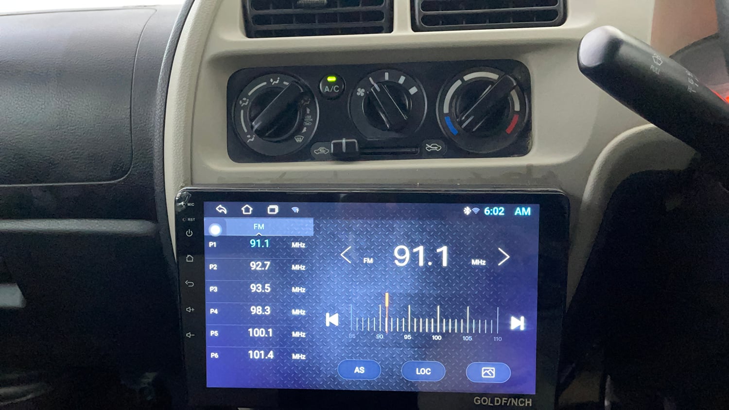 Used 2023 Maruti Suzuki Eeco 5 STR AC Petrol Manual interior MUSIC SYSTEM & AC CONTROL VIEW