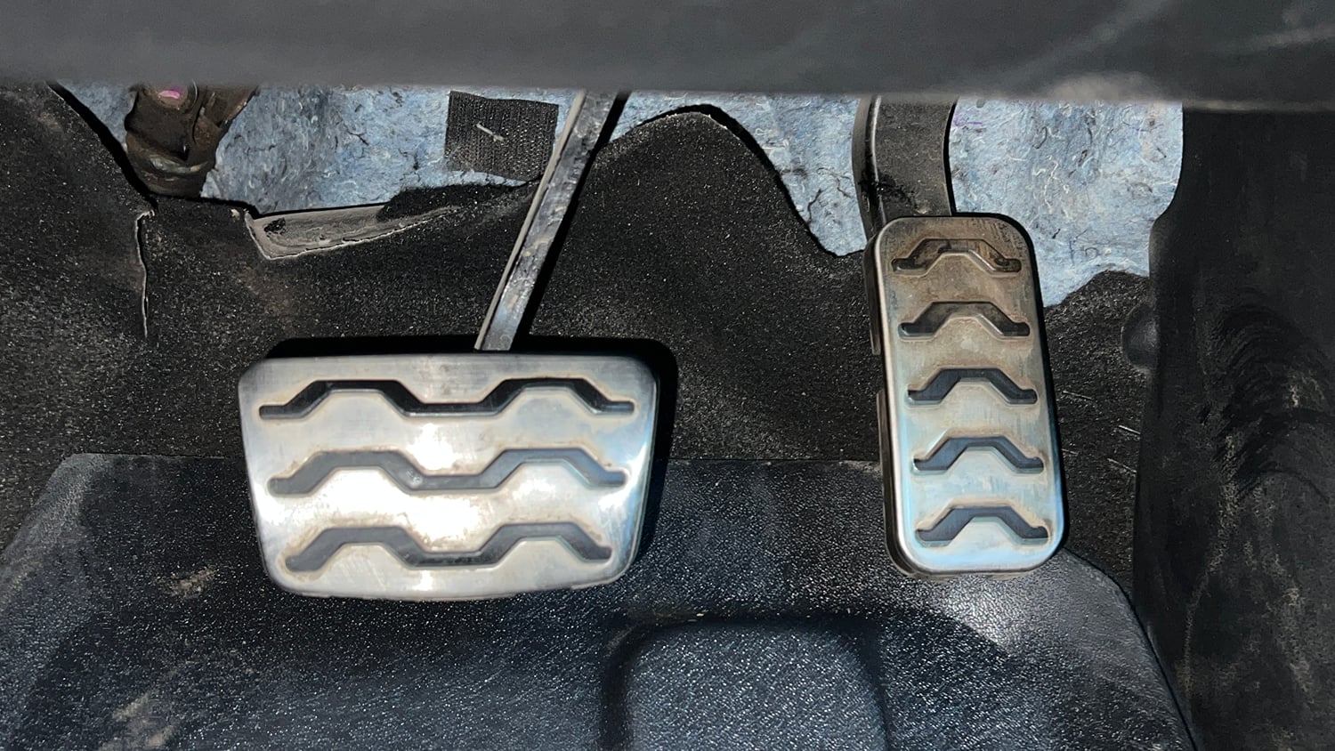 Used 2024 Hyundai Creta N-Line N10 1.5 Turbo DCT Petrol Automatic interior PEDALS VIEW