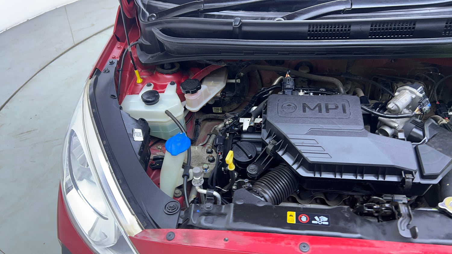 Used 2019 Hyundai Santro Sportz Petrol Manual engine ENGINE RIGHT SIDE VIEW