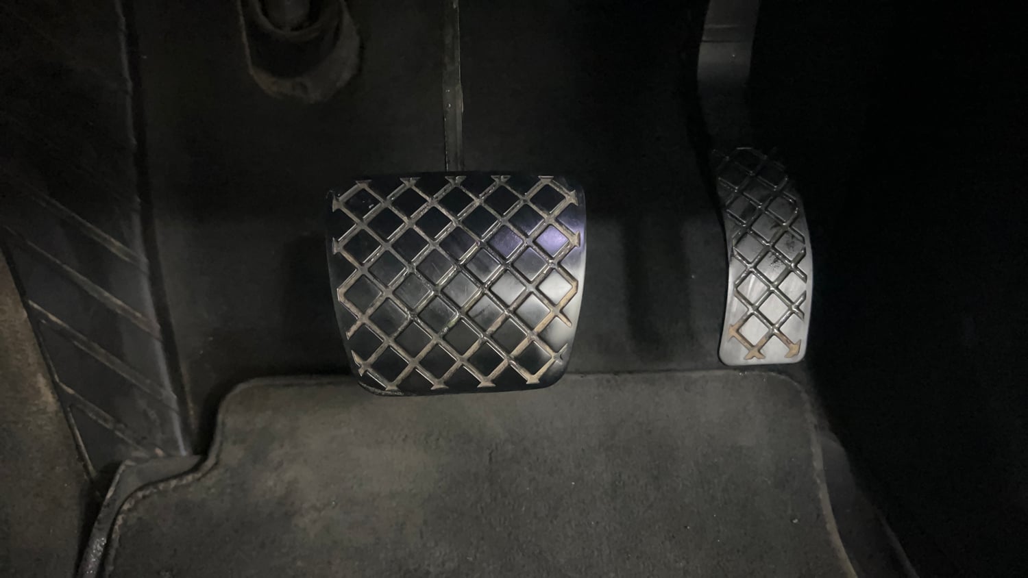 Used 2021 Audi A4 Premium Plus 40 TFSI Petrol Automatic interior PEDALS VIEW