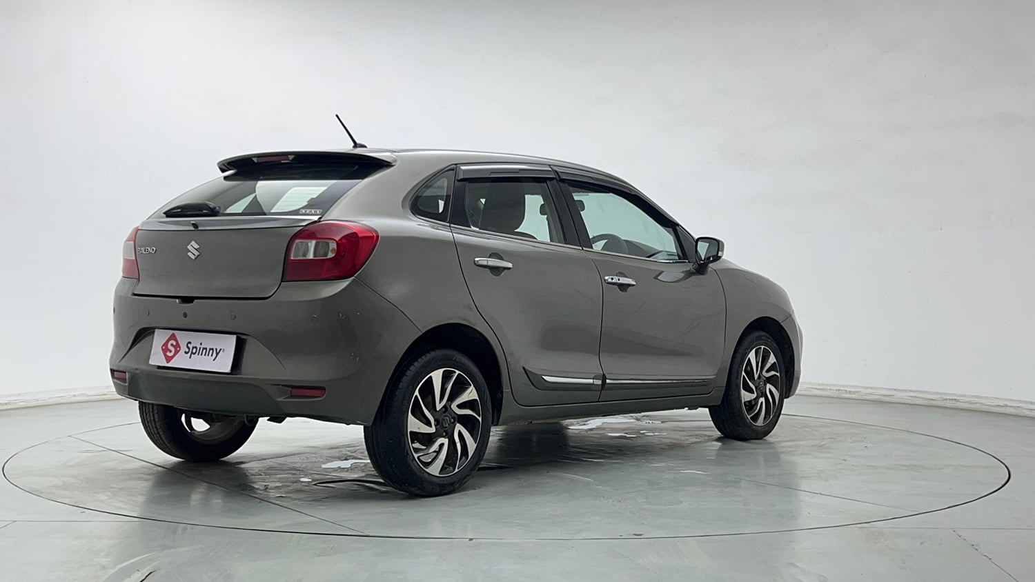 Used 2019 Maruti Suzuki Baleno Zeta Petrol Manual exterior RIGHT REAR CORNER VIEW
