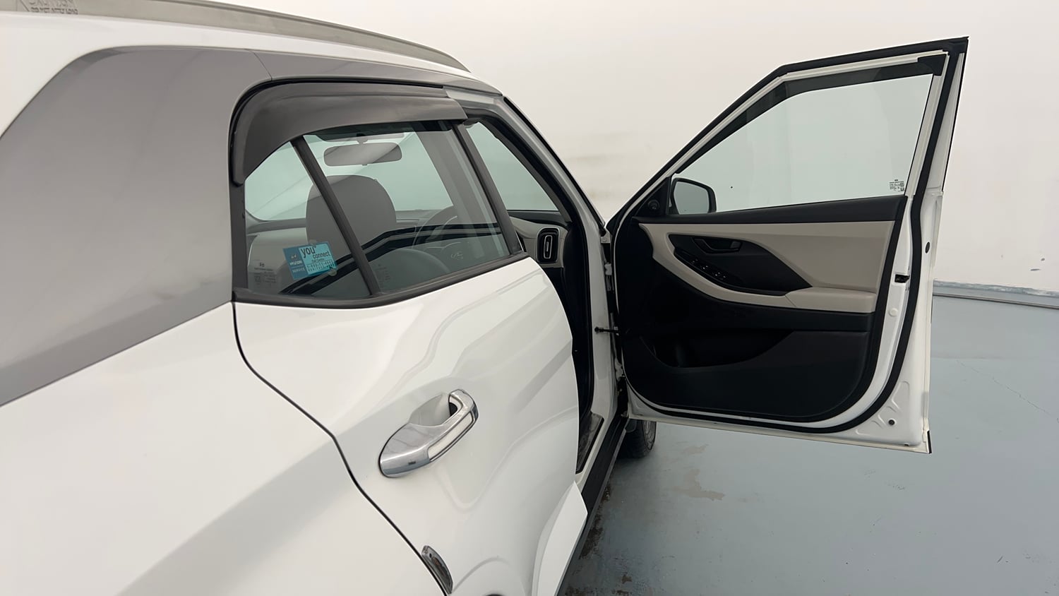 Used 2023 Hyundai Creta E 1.5 Diesel Diesel Manual interior RIGHT FRONT DOOR OPEN VIEW