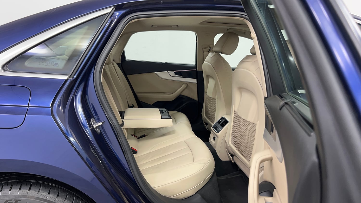 Used 2021 Audi A4 Premium Plus 40 TFSI Petrol Automatic interior RIGHT SIDE REAR DOOR CABIN VIEW