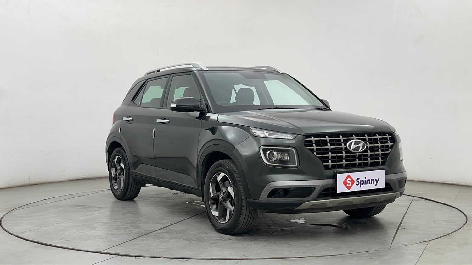 Used 2019 hyundai Venue SX 1.0 (O) Turbo Petrol Petrol Manual exterior RIGHT FRONT CORNER VIEW