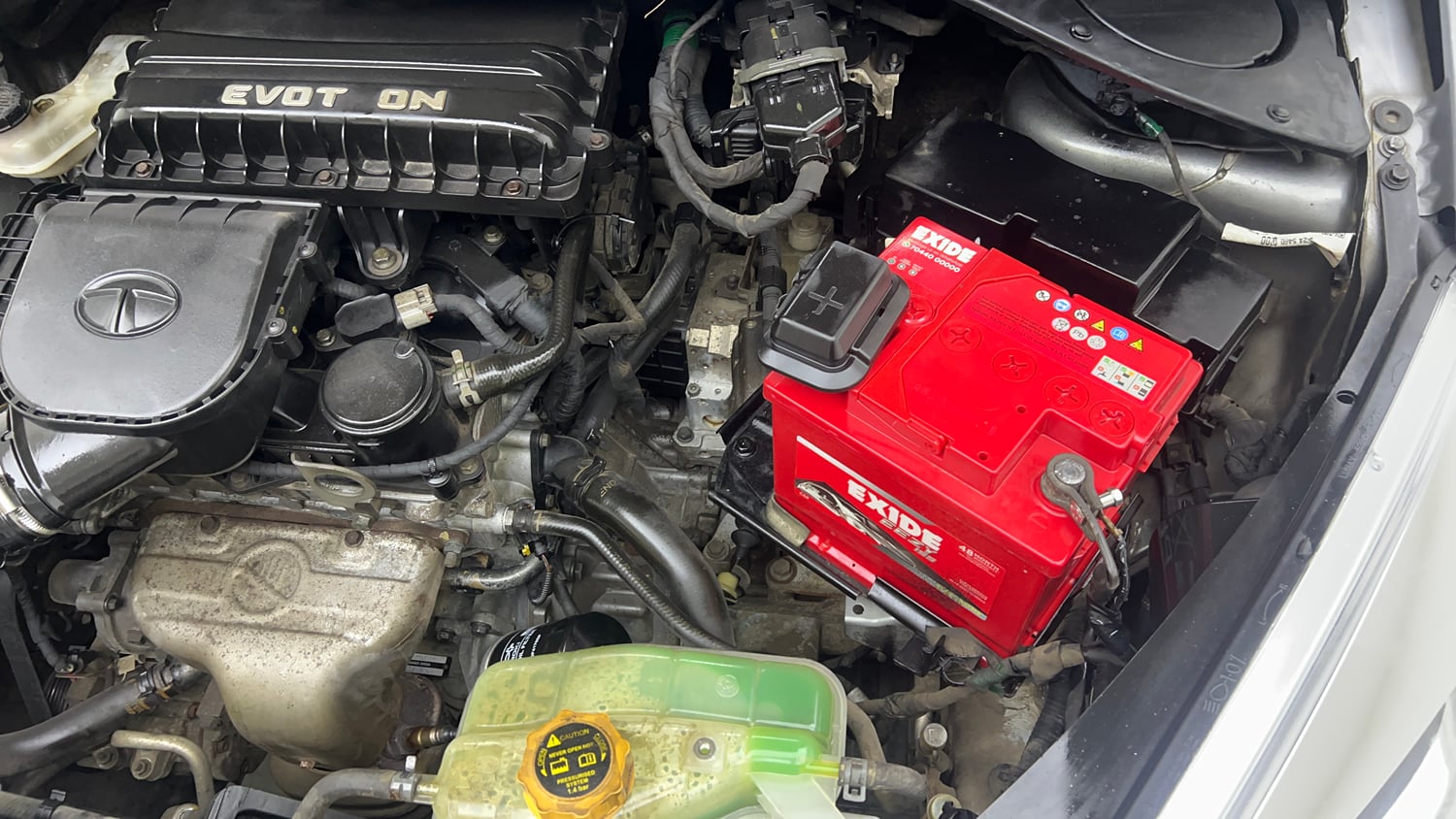 Used 2018 Tata Tiago Revotron XTA Petrol Automatic engine ENGINE LEFT SIDE VIEW