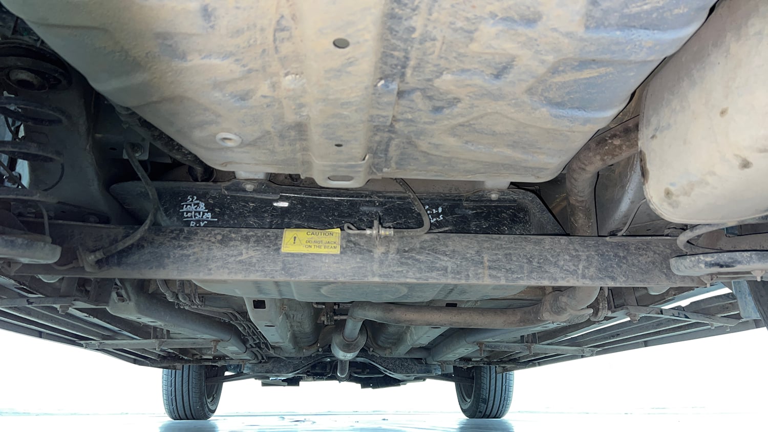 Used 2024 Tata Nexon Pure (S) 1.2 Petrol 6AMT Petrol Automatic extra REAR UNDERBODY VIEW (TAKEN FROM REAR)