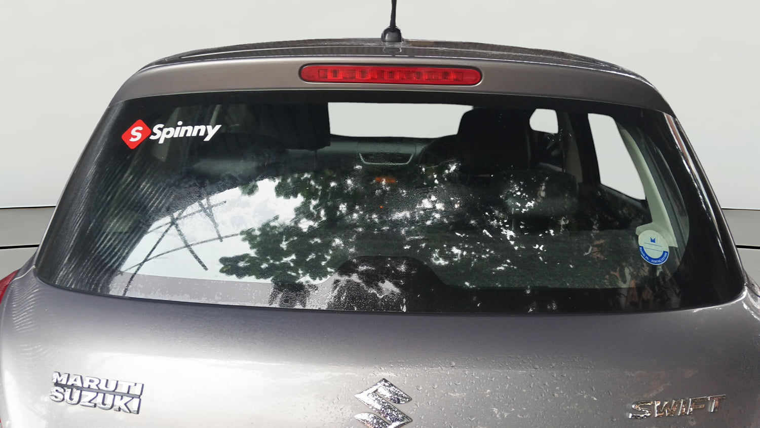 Used 2015 Maruti Suzuki Swift VXi Petrol Manual exterior BACK WINDSHIELD VIEW