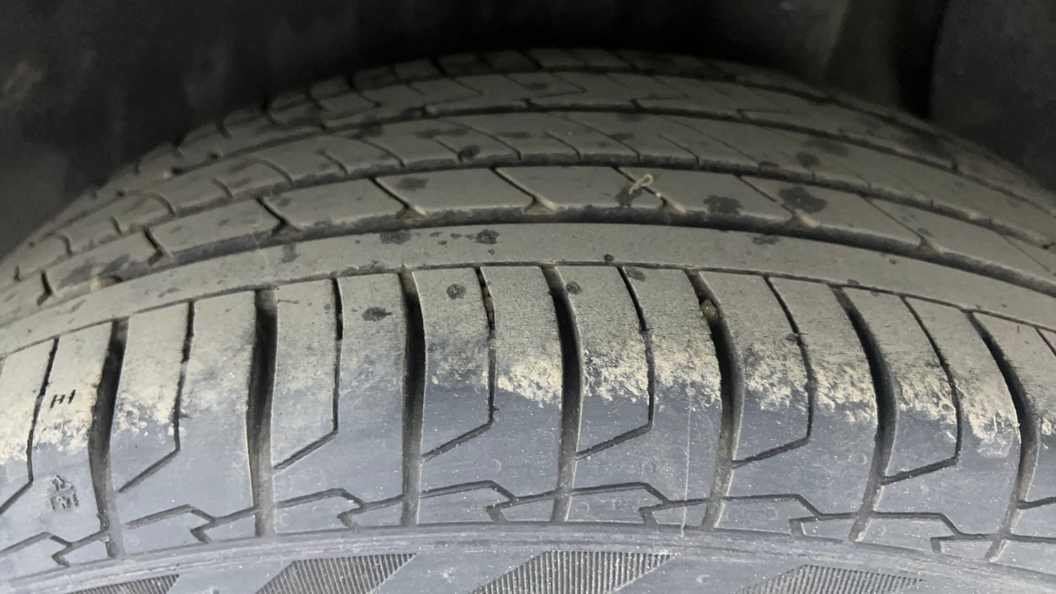 Used 2017 Hyundai Creta 1.6 SX Plus Petrol Special Edition Petrol Manual tyres LEFT REAR TYRE TREAD VIEW