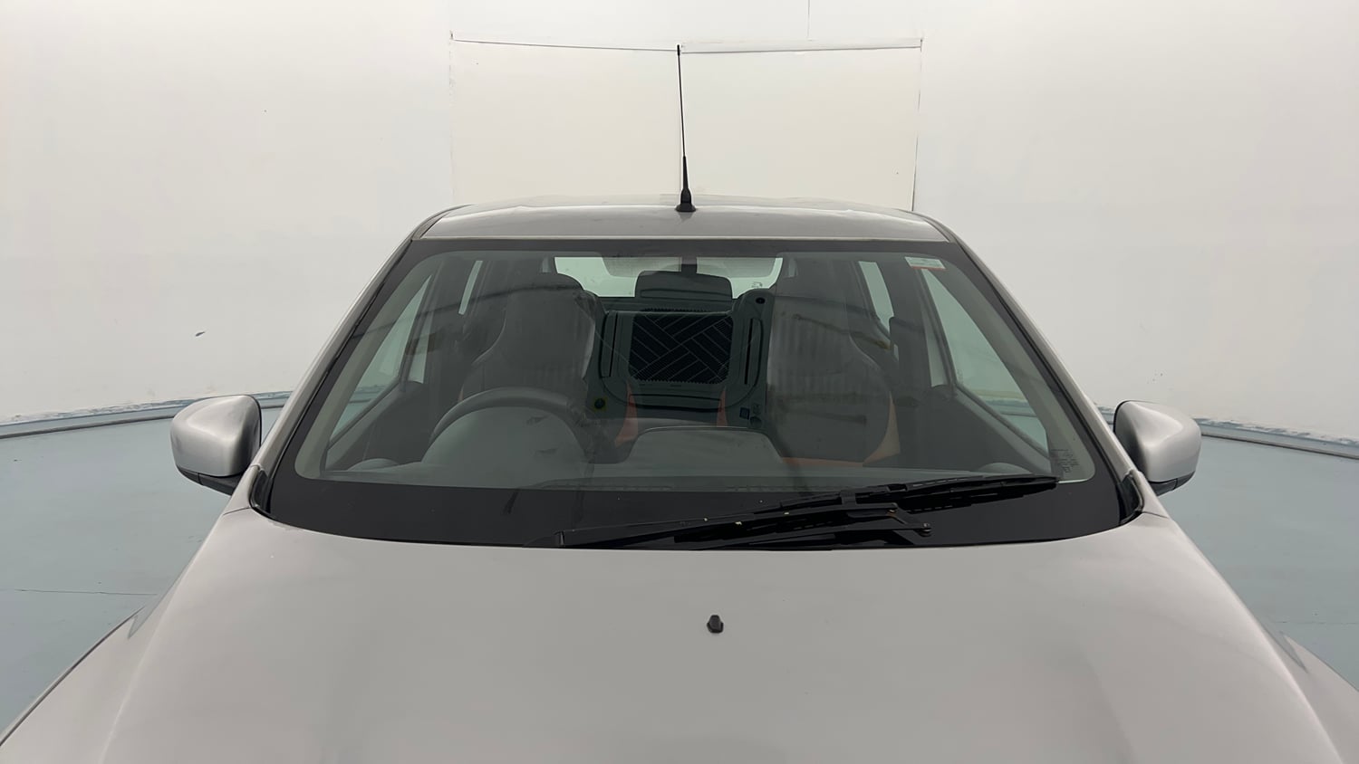 Used 2017 Renault Kwid RXT (O) 1.0 SCE Edition Petrol Manual exterior FRONT WINDSHIELD VIEW