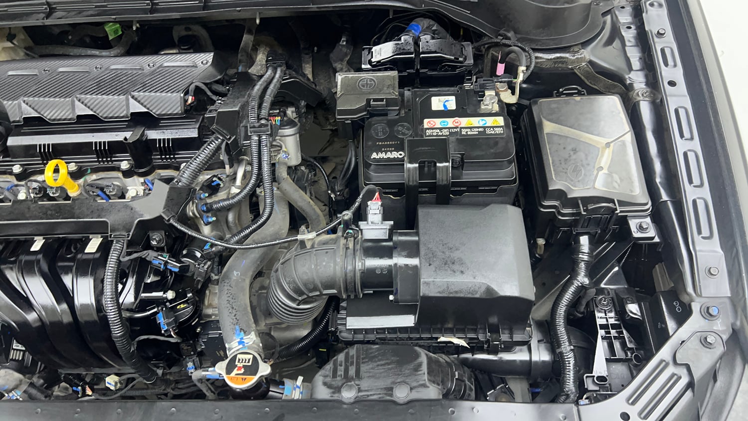 Used 2025 Hyundai Verna SX 1.5 Petrol MT Petrol Manual engine ENGINE LEFT SIDE VIEW