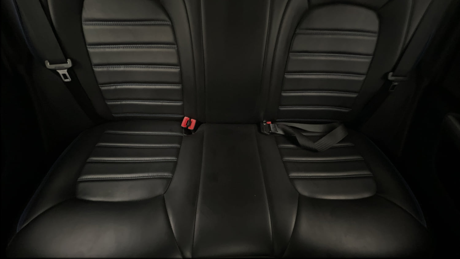 Used 2022 Tata Nexon XM (S) Petrol Manual interior REAR SEAT CONDITION VIEW