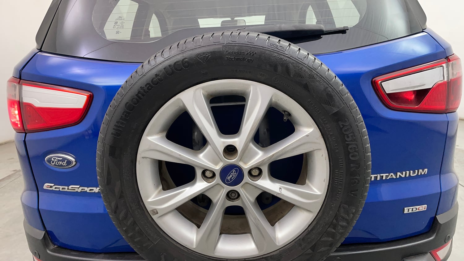 Used 2019 Ford EcoSport Titanium 1.5L TDCi Diesel Manual tyres SPARE TYRE VIEW