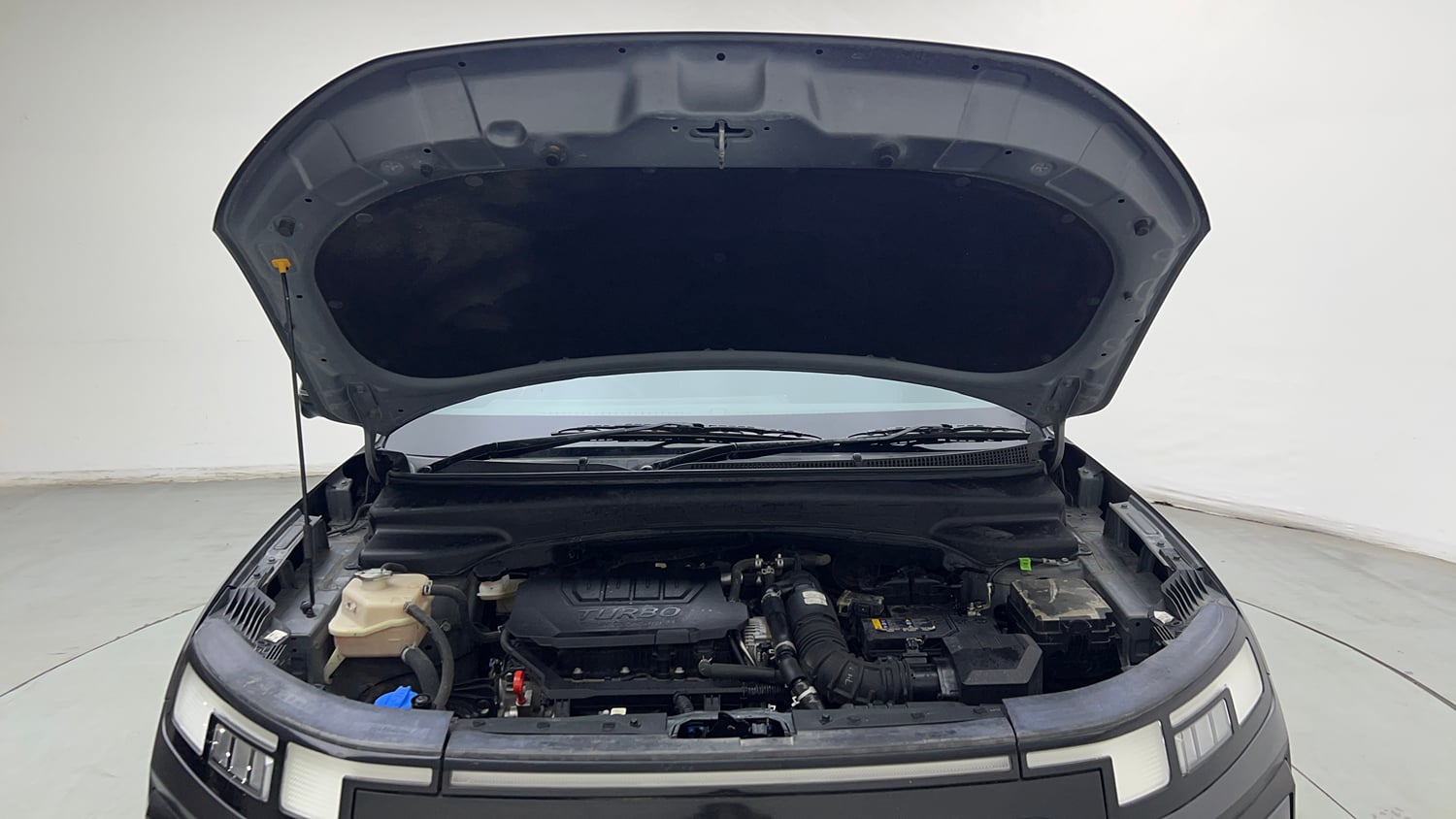 Used 2024 Hyundai Creta N-Line N10 1.5 Turbo DCT Petrol Automatic engine ENGINE & BONNET OPEN FRONT VIEW