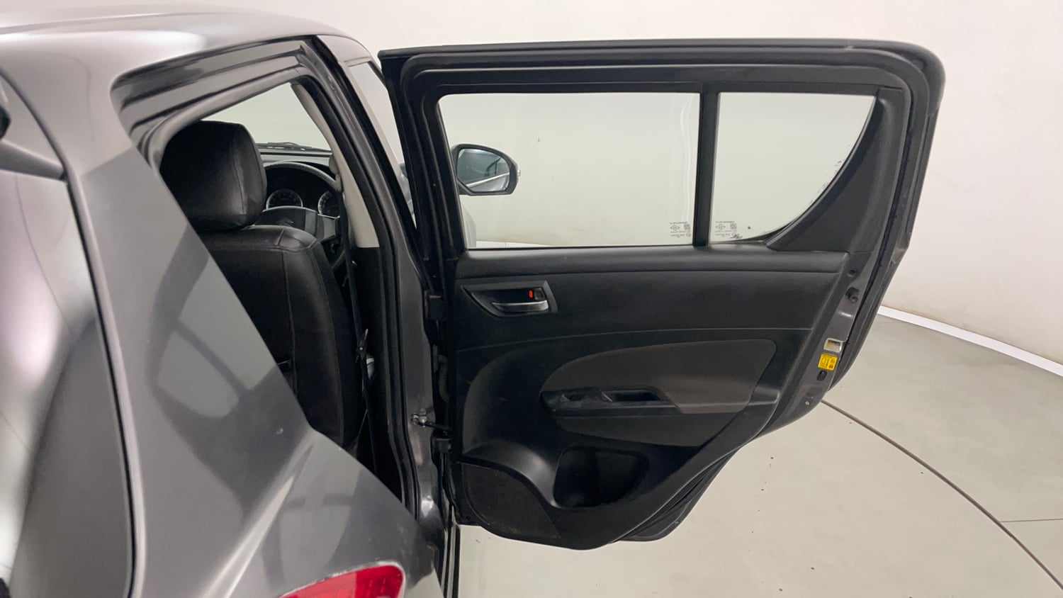 Used 2015 Maruti Suzuki Swift VXi Petrol Manual interior RIGHT REAR DOOR OPEN VIEW