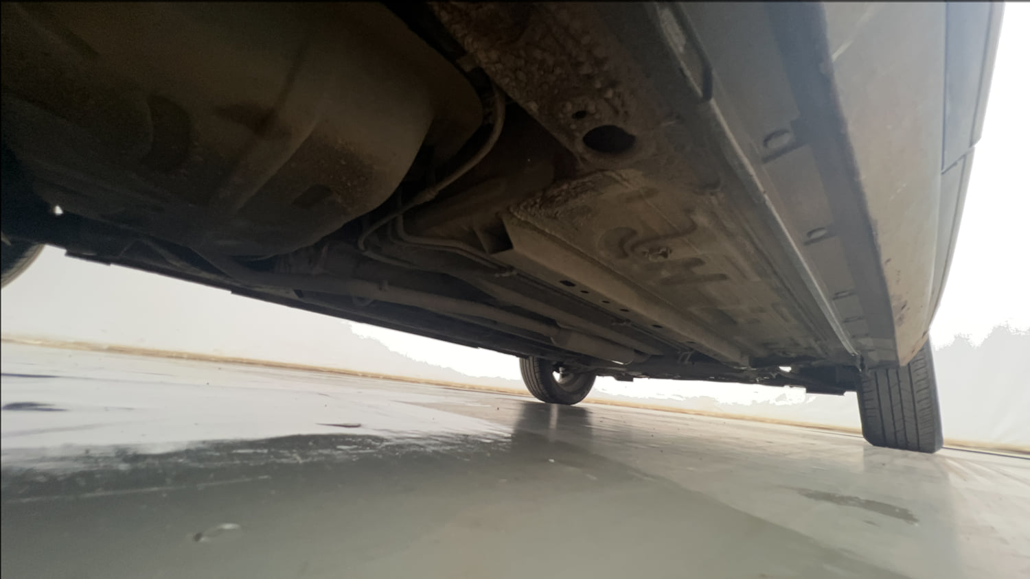 Used 2023 Nissan Magnite XV Petrol Manual extra REAR RIGHT UNDERBODY VIEW