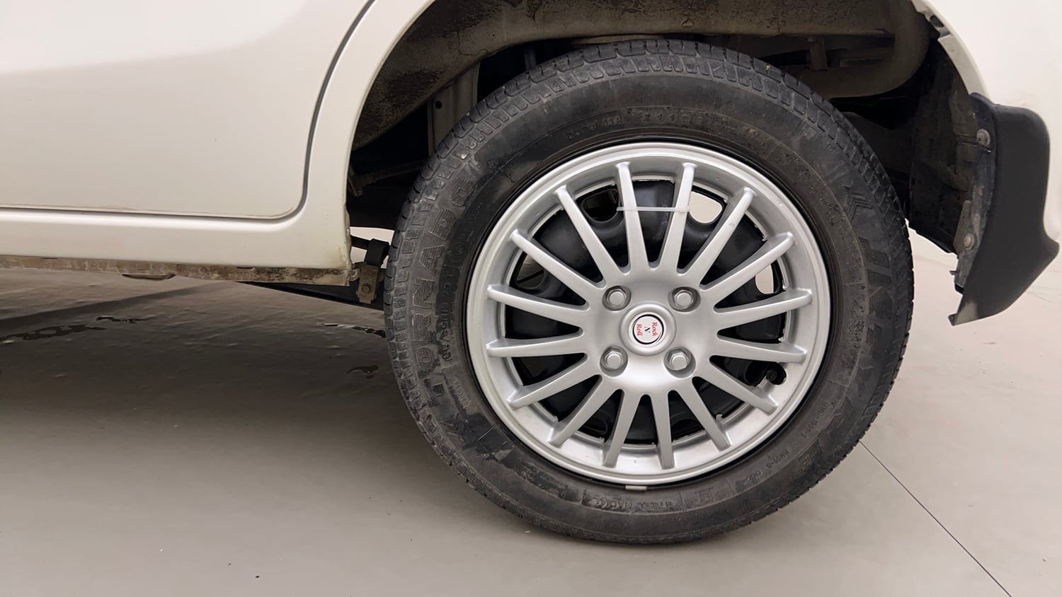 Used 2019 Maruti Suzuki Alto K10 VXi AMT Petrol Automatic tyres LEFT REAR TYRE RIM VIEW