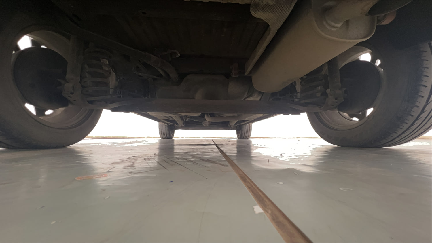 Used 2015 Ford EcoSport Titanium 1.0 Ecoboost (Opt) Petrol Manual extra REAR UNDERBODY VIEW (TAKEN FROM REAR)