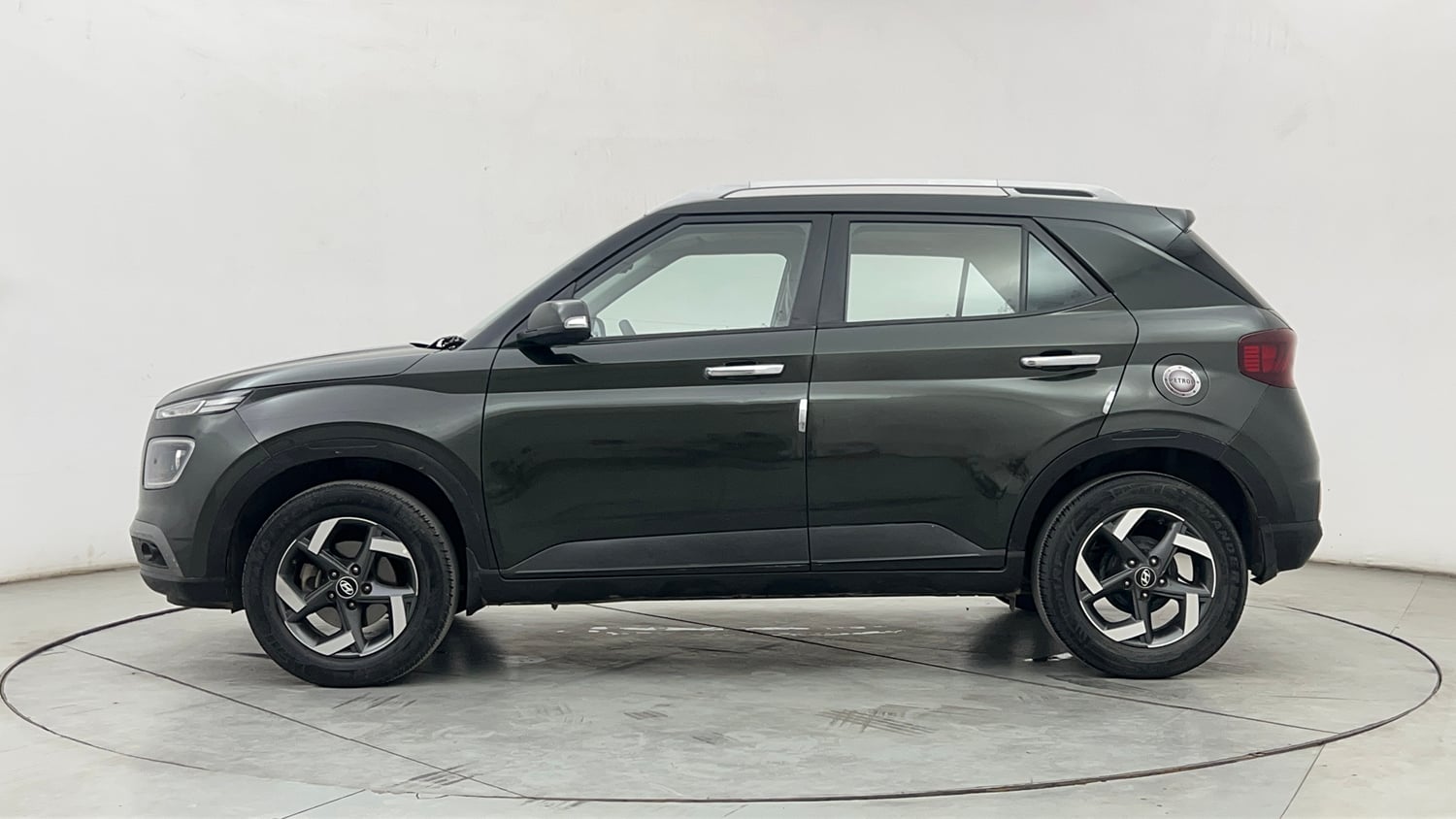 Used 2019 hyundai Venue SX 1.0 (O) Turbo Petrol Petrol Manual exterior LEFT SIDE VIEW