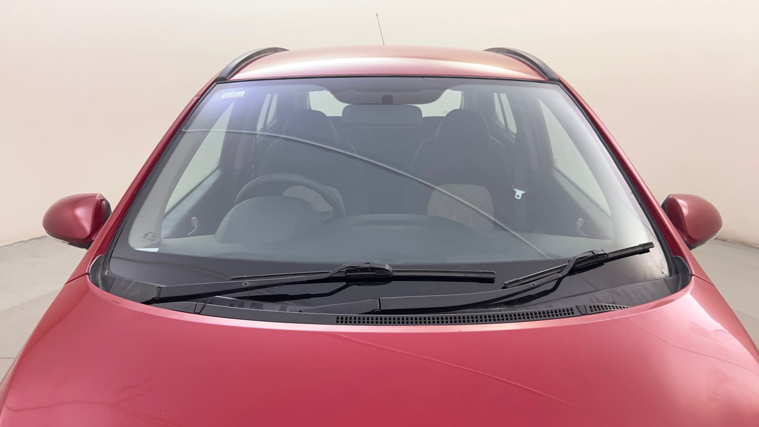 Used 2018 Hyundai Grand i10 Sportz (O) 1.2 Kappa VTVT Petrol Manual exterior FRONT WINDSHIELD VIEW