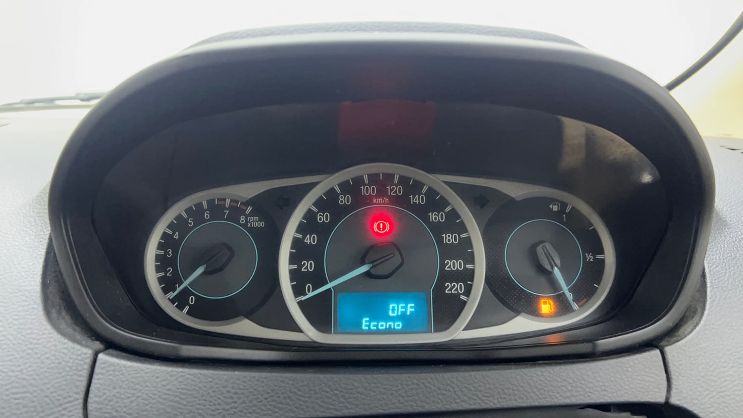 Used 2016 Ford Figo Aspire Trend 1.2 Ti-VCT Petrol Manual interior CLUSTERMETER VIEW