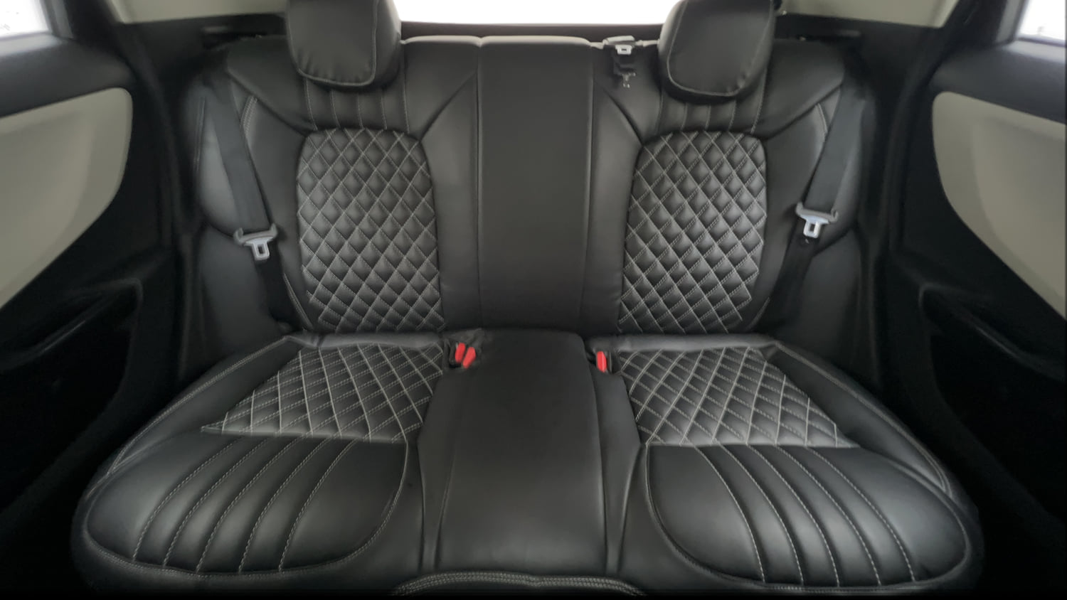Used 2024 Tata Nexon Pure (S) 1.2 Petrol 6AMT Petrol Automatic interior REAR SEAT CONDITION VIEW