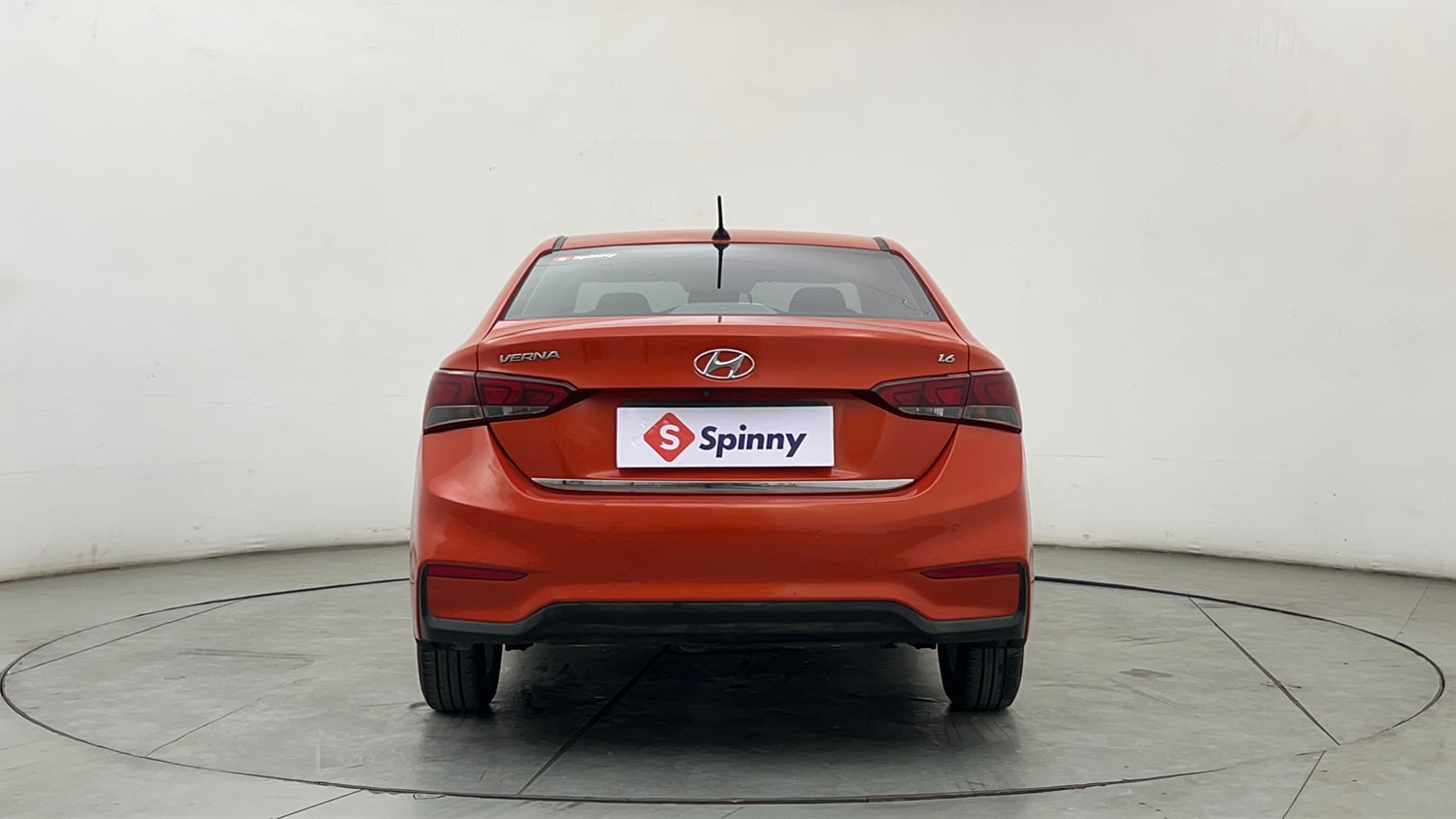 Used 2018 Hyundai Verna EX 1.6 VTVT AT Petrol Automatic exterior BACK VIEW