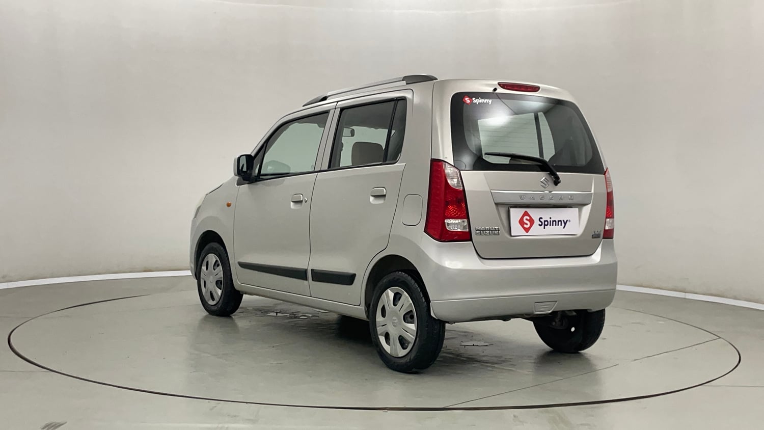 Used 2017 Maruti Suzuki Wagon R 1.0 VXI AMT Petrol Automatic exterior LEFT REAR CORNER VIEW