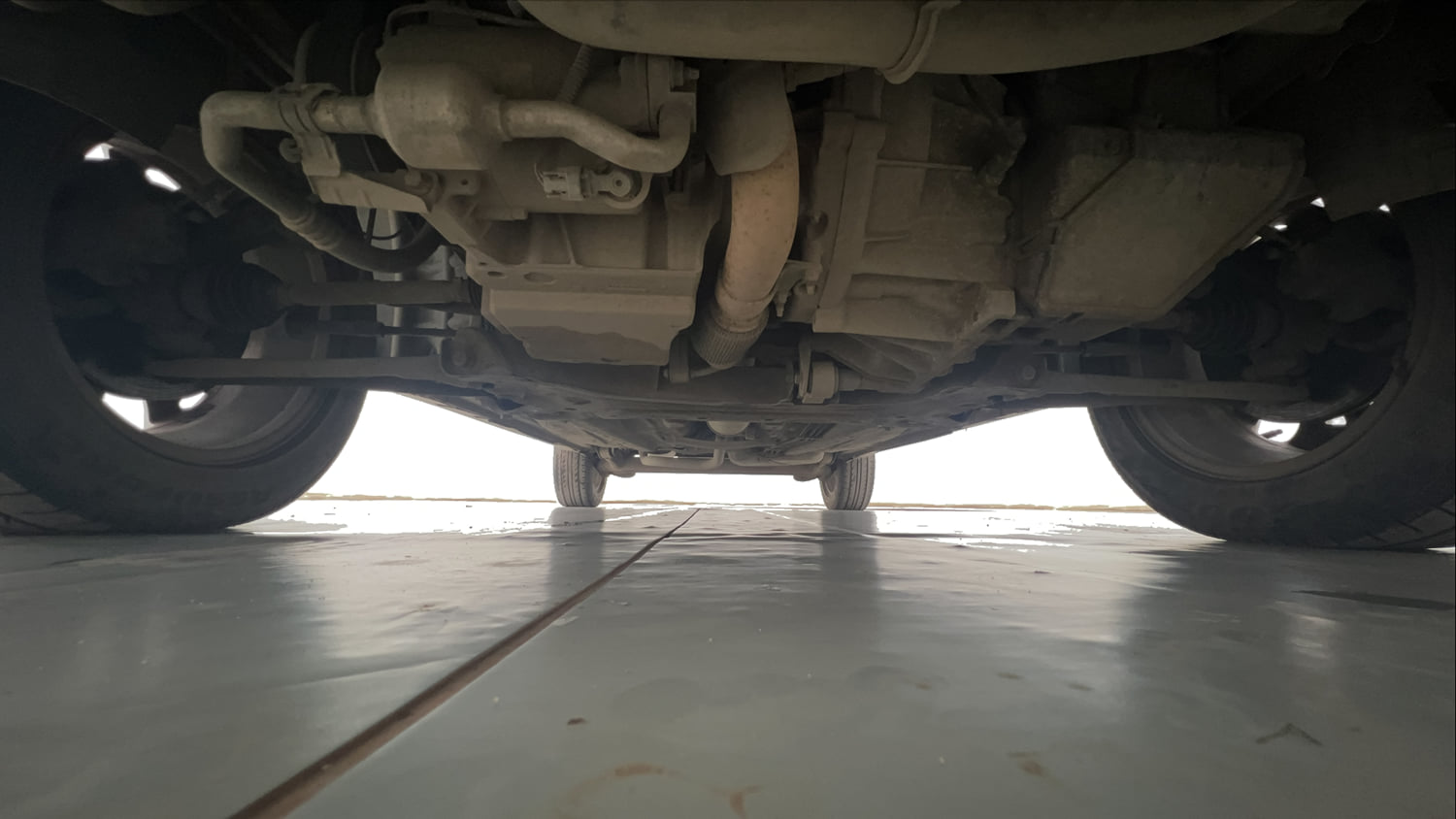 Used 2015 Ford EcoSport Titanium 1.0 Ecoboost (Opt) Petrol Manual extra FRONT LEFT UNDERBODY VIEW